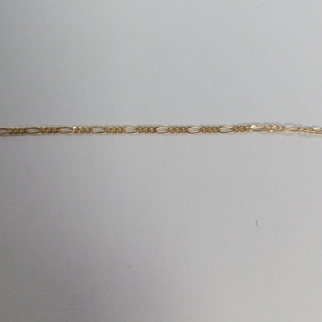 CADENAS TEJIDO 3X1 ORO 14K 55 CM 2.7 GR (NUEVO)