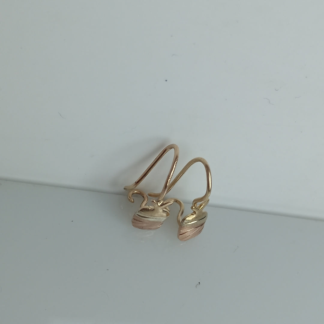 ARETES PAR ORO 10 K 0,70 GRMS (SEMINUEVO)