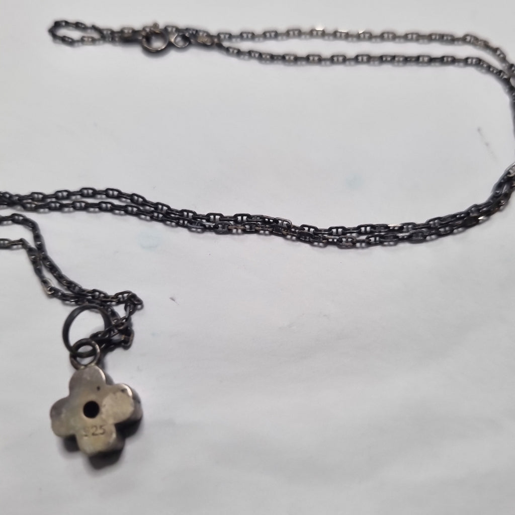 CADENA, DIJE, MEDALLA RELIGIOSA PLATA 7.2 GRMS (SEMINUEVO)