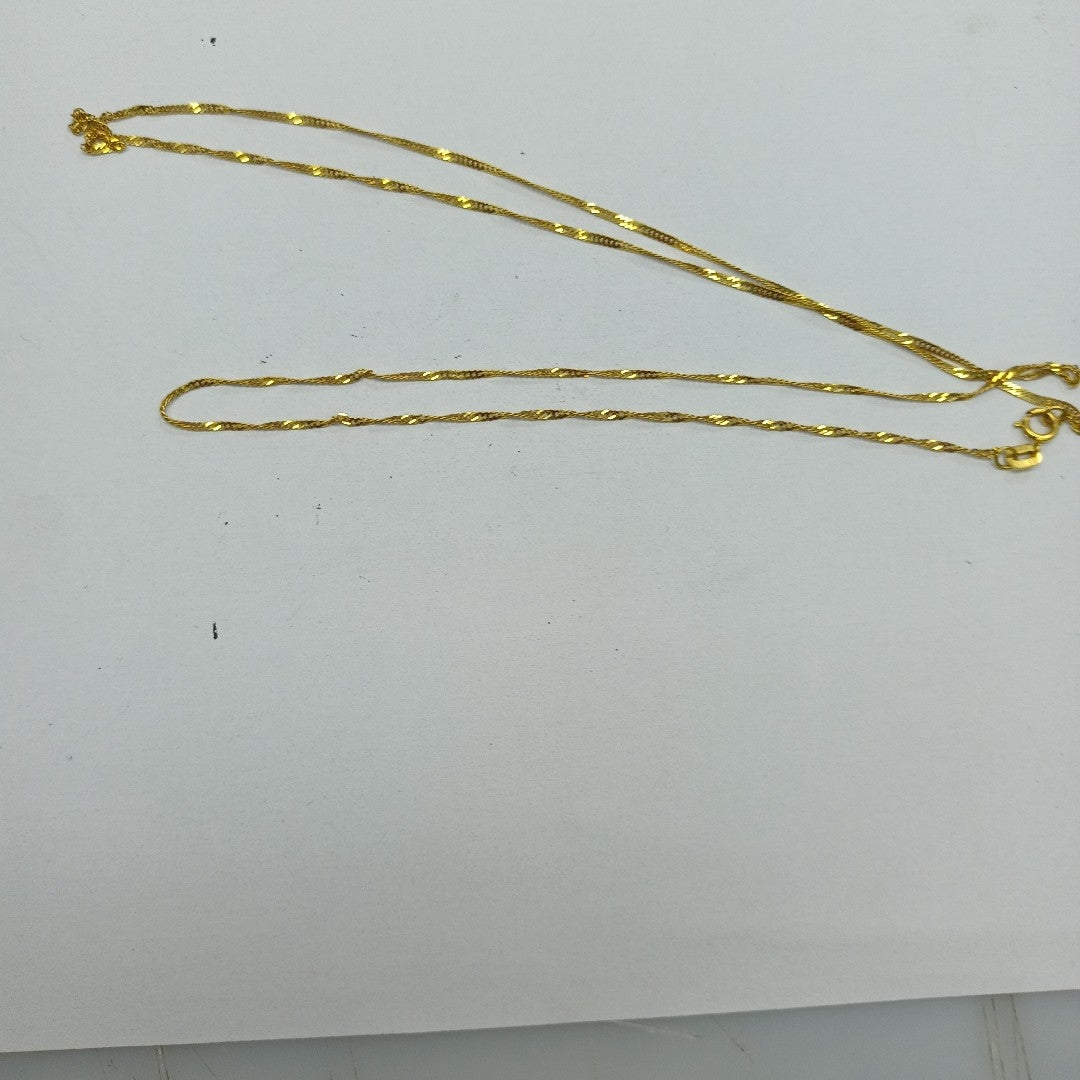 CADENA ORO 14 K 1.3 GRMS (SEMINUEVO)