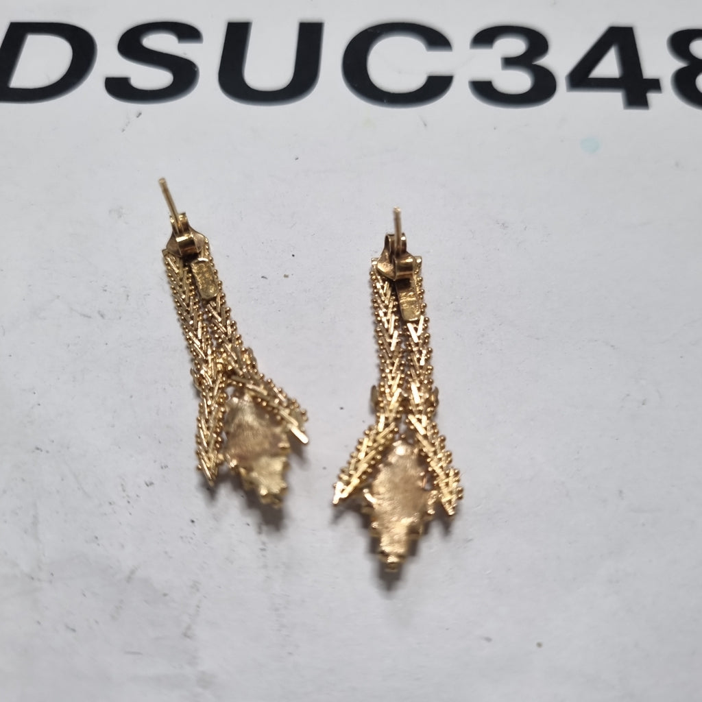 ARETES PAR ORO 14 K 6.5 GRMS (SEMINUEVO)