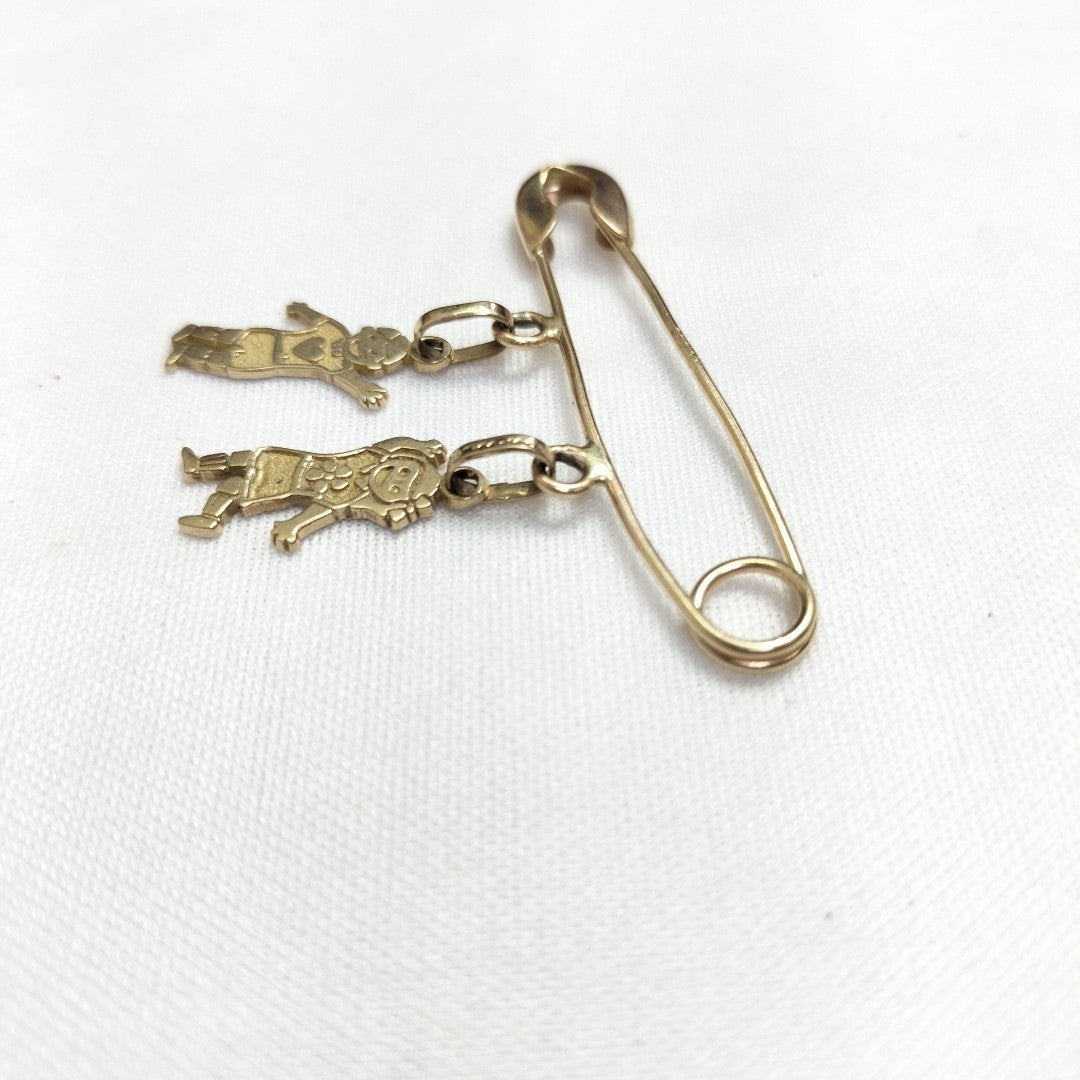 DIJE,PRENDEDOR ORO 14 K 3,70 GRMS (SEMINUEVO)
