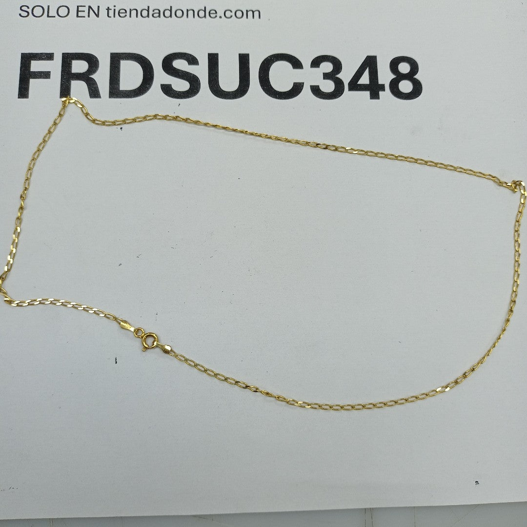 CADENA ORO 14 K 2.9 GRMS (SEMINUEVO)