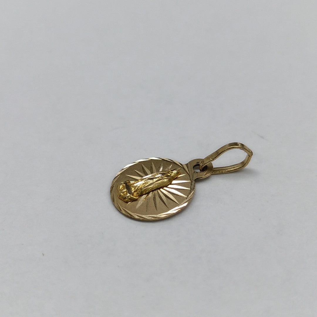 MEDALLA RELIGIOSA ORO 10 K 0,50 GRMS (SEMINUEVO)