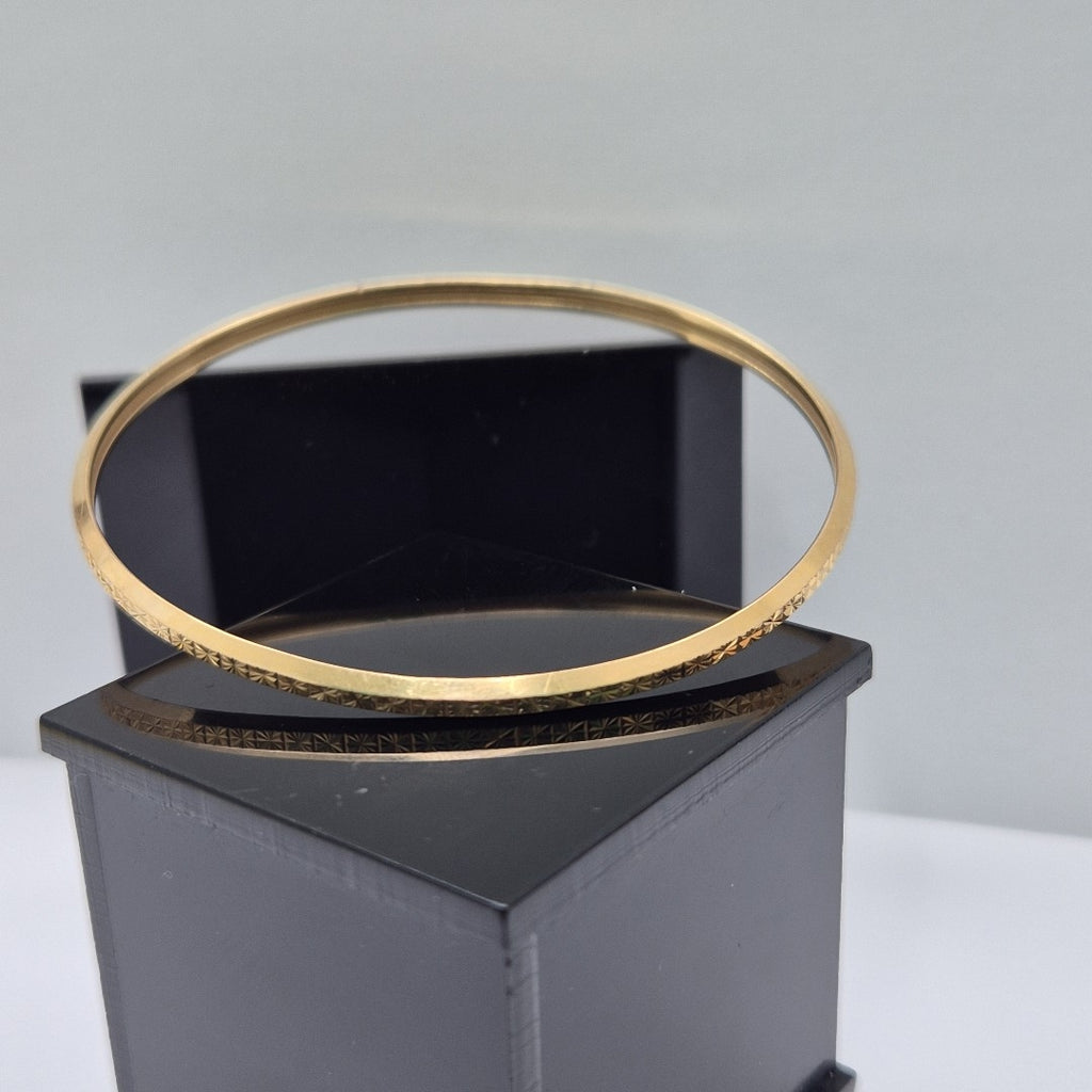 PULSERA RIGIDA ORO 18 K 5.3 GRMS (SEMINUEVO)