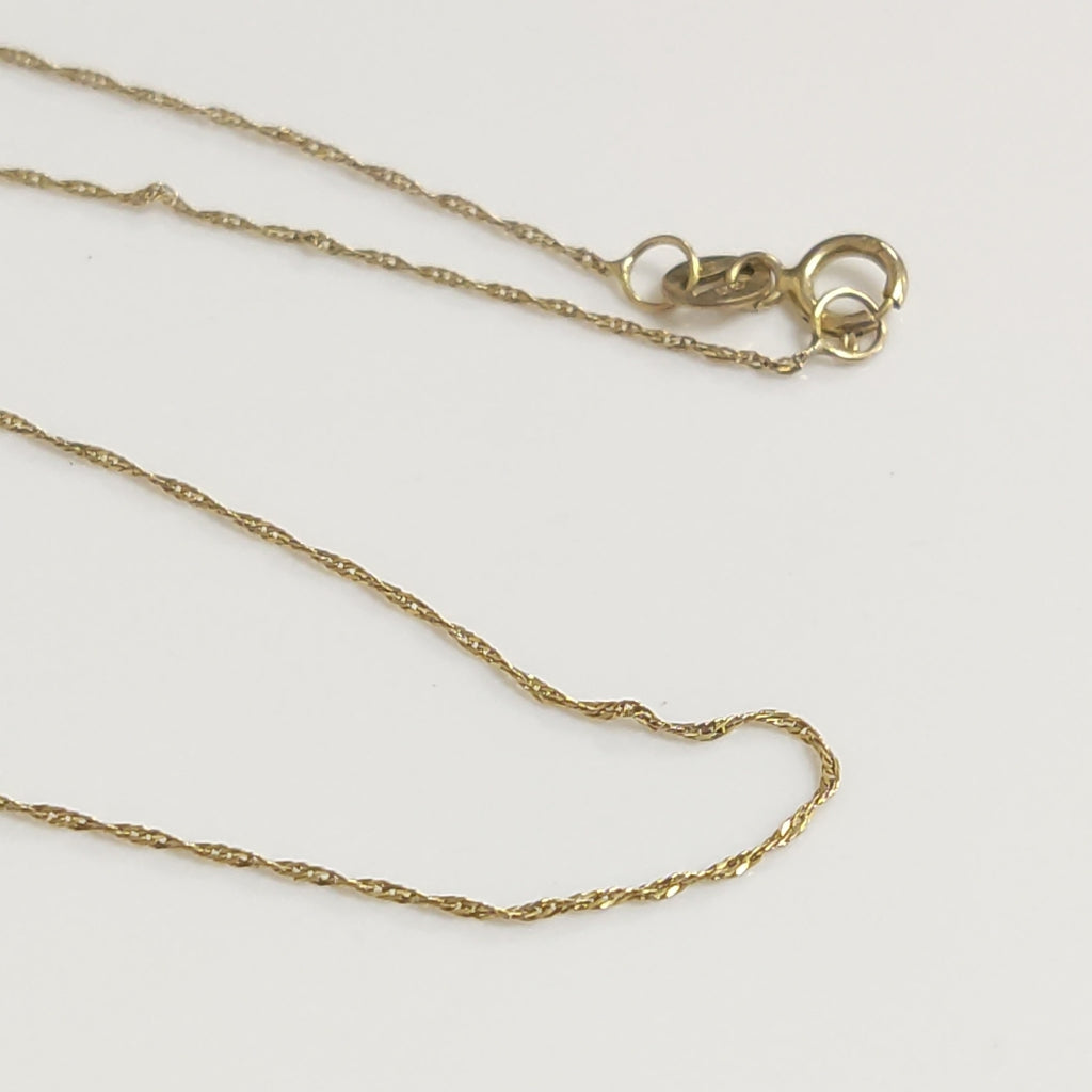 CADENA ORO 10 K 0,70 GRMS (SEMINUEVO)