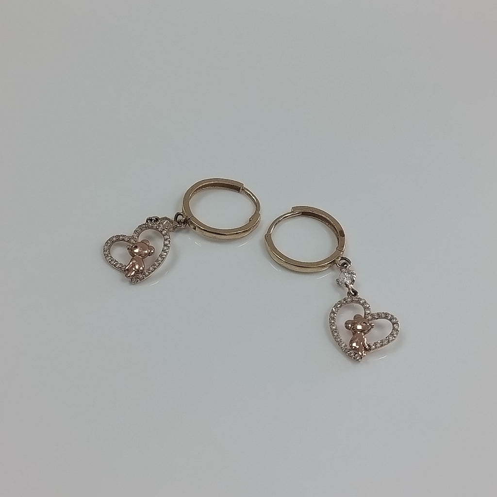 ARRACADAS PAR ORO 14 K 2.1 GRMS (SEMINUEVO)