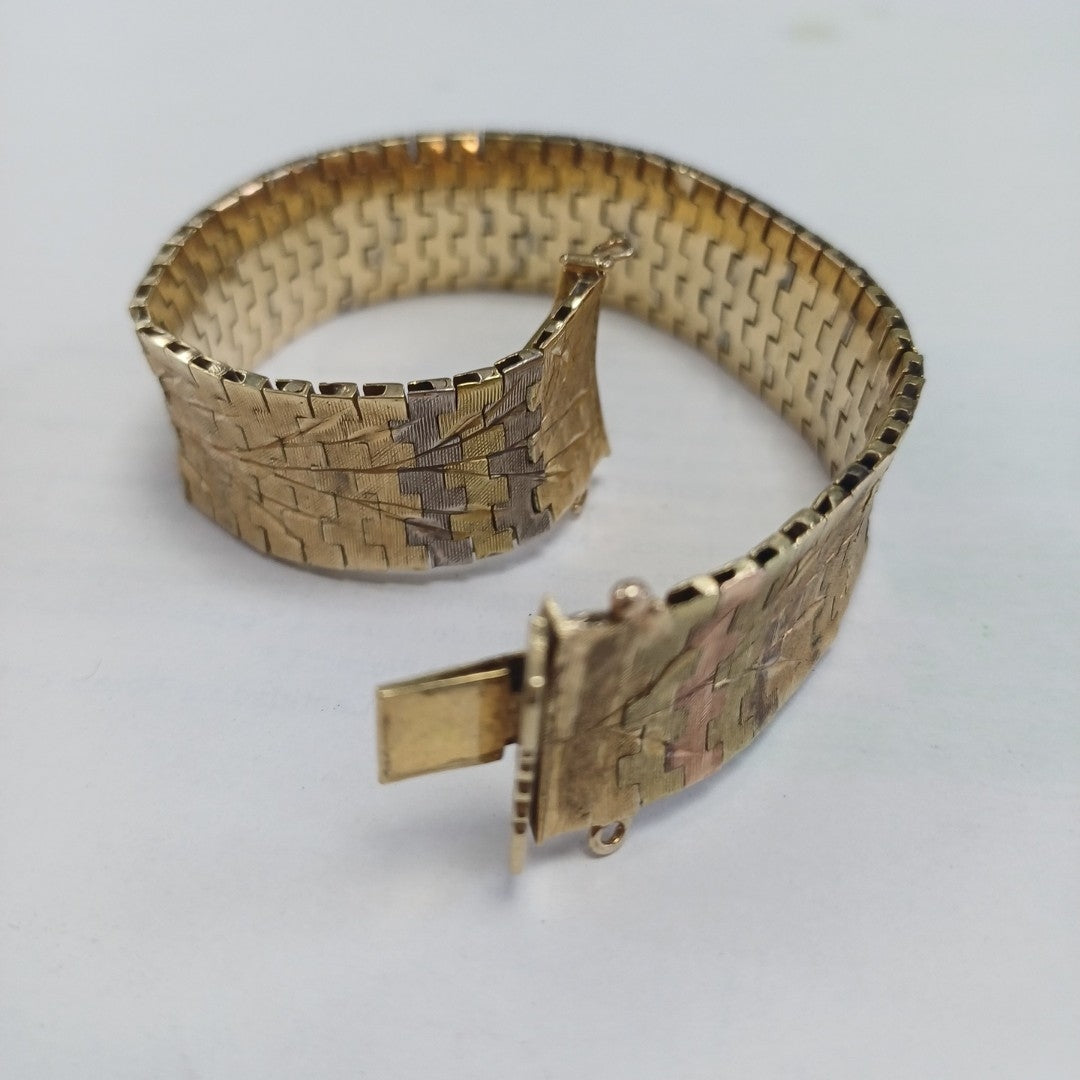 BRAZALETE ORO 18 K 46.6 GRMS (SEMINUEVO)
