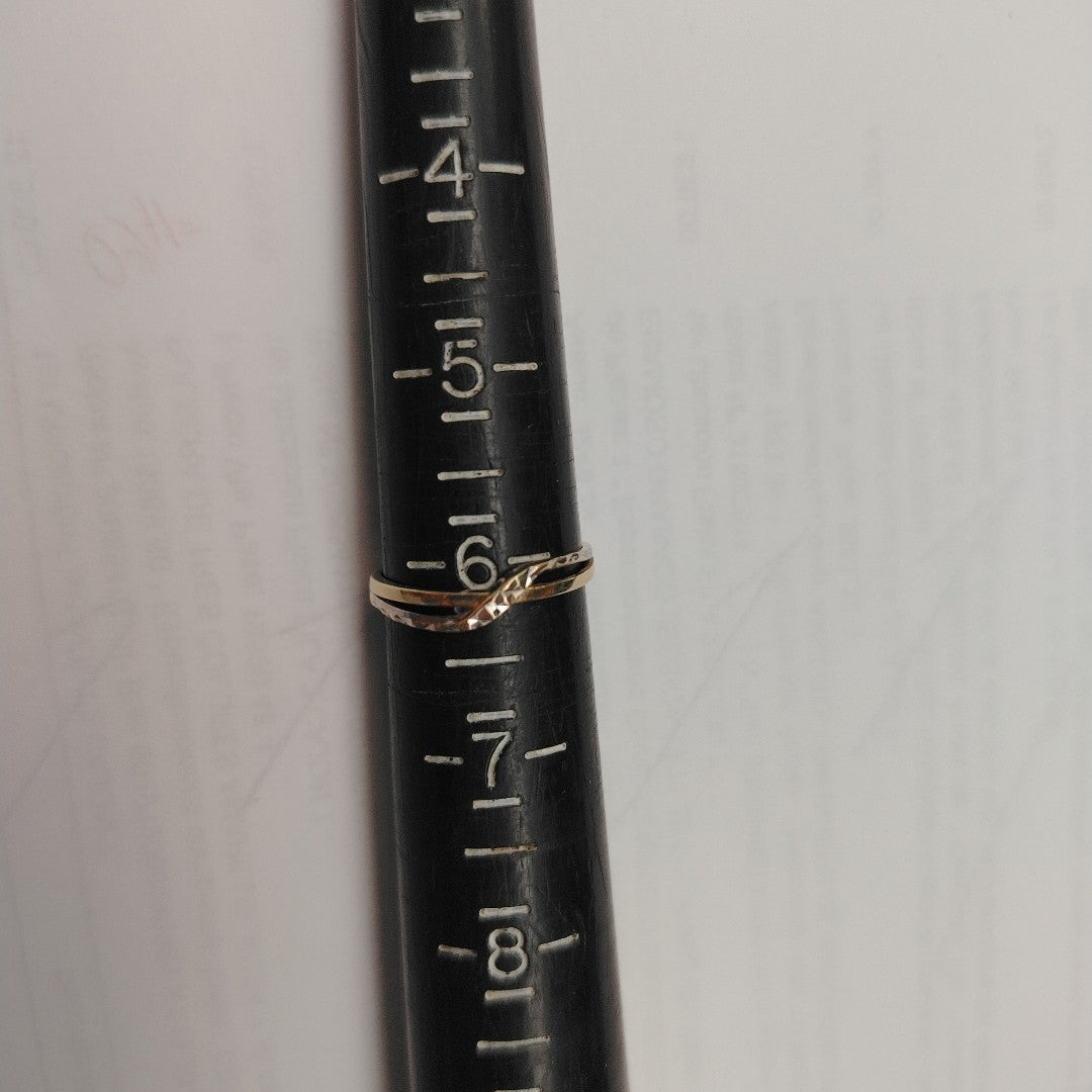 ANILLITO ORO,RODIADO 14 K 0,90 GRMS (SEMINUEVO)