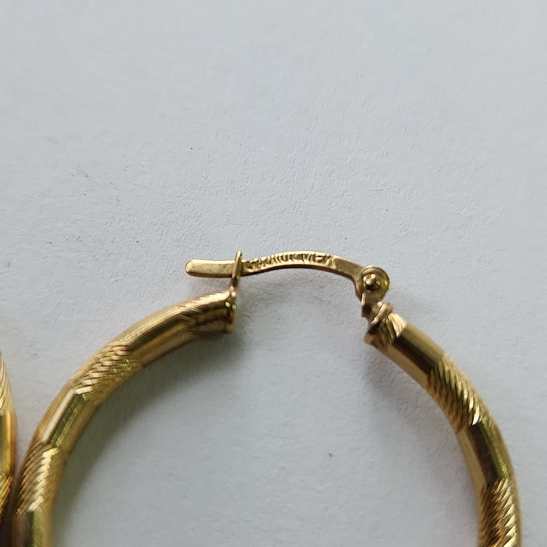 ARRACADAS PAR ORO 10 K 3,90 GRMS (SEMINUEVO)