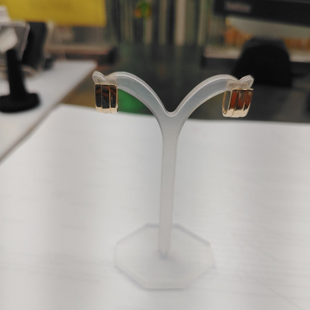 ARETES PAR ORO 14 K 3.4 GRMS (SEMINUEVO)