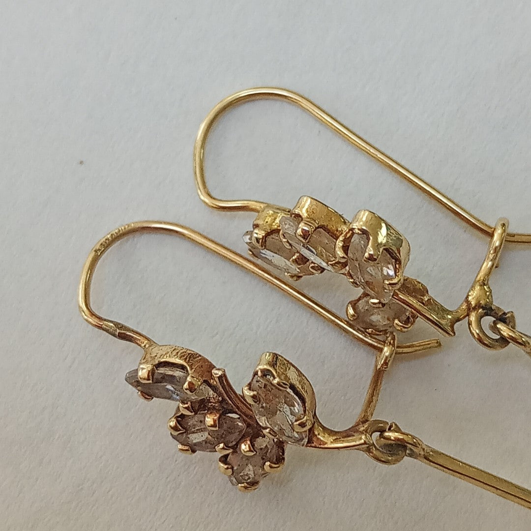 ARETES PAR ORO 10 K 2.8 GRMS (SEMINUEVO)