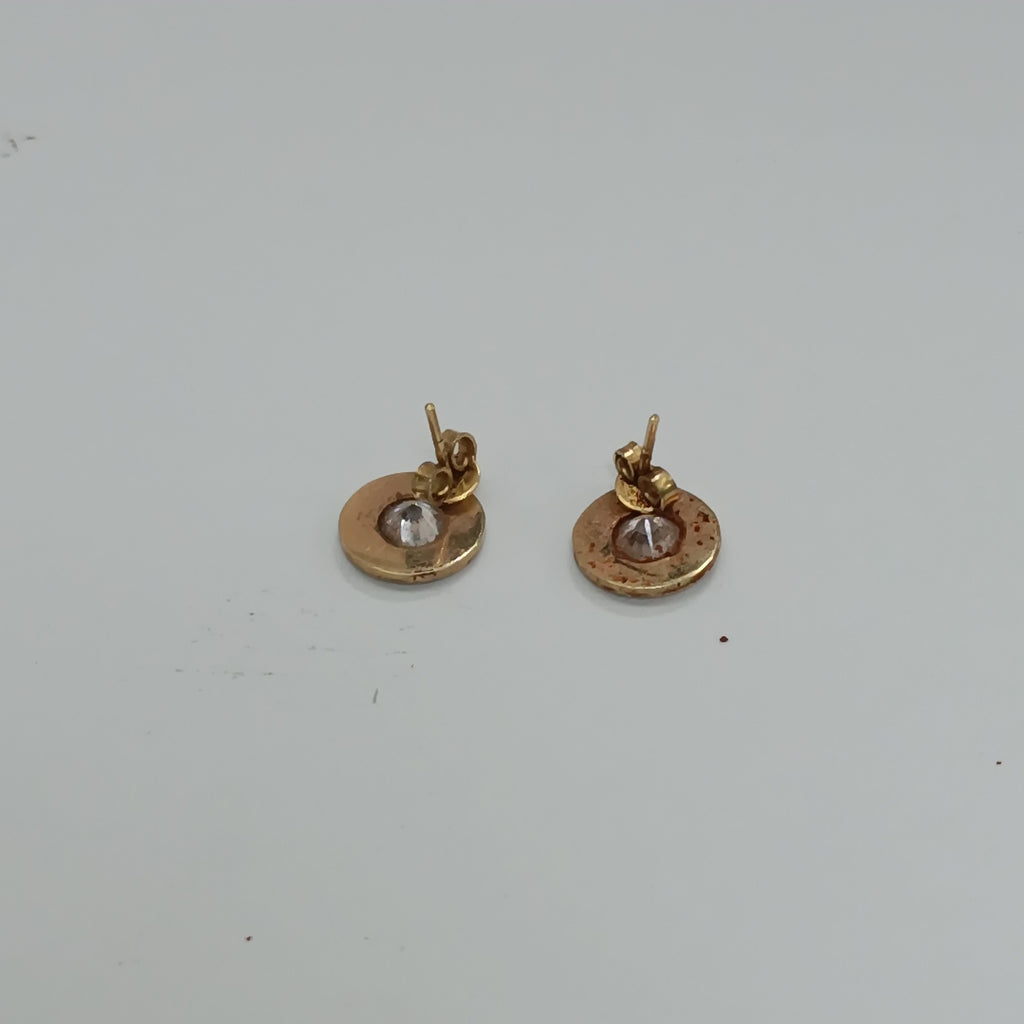 ARETES PAR ORO 14 K 3.5 GRMS (SEMINUEVO)