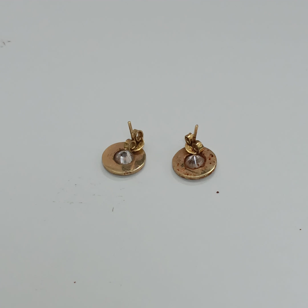 ARETES PAR ORO 14 K 3.5 GRMS (SEMINUEVO)
