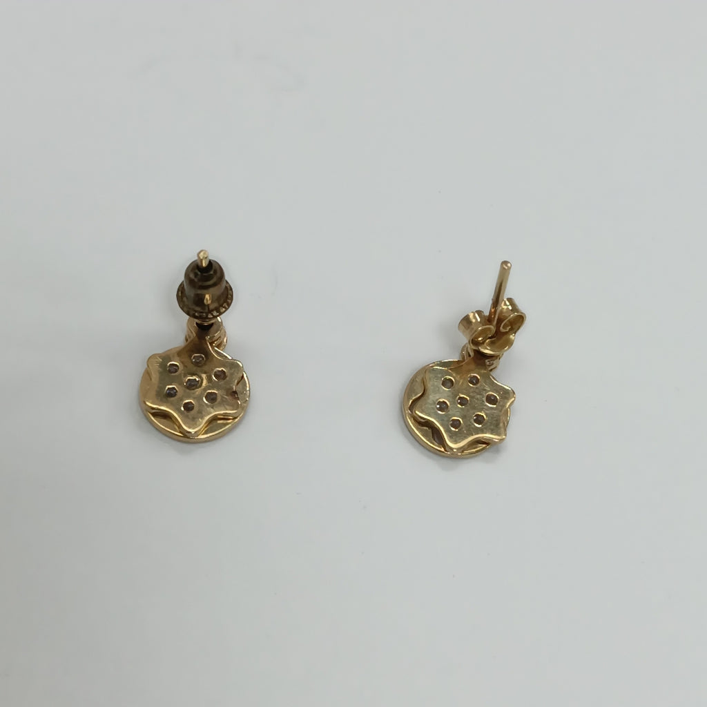 ARETES PAR ORO 14 K 2.7 GRMS (SEMINUEVO)