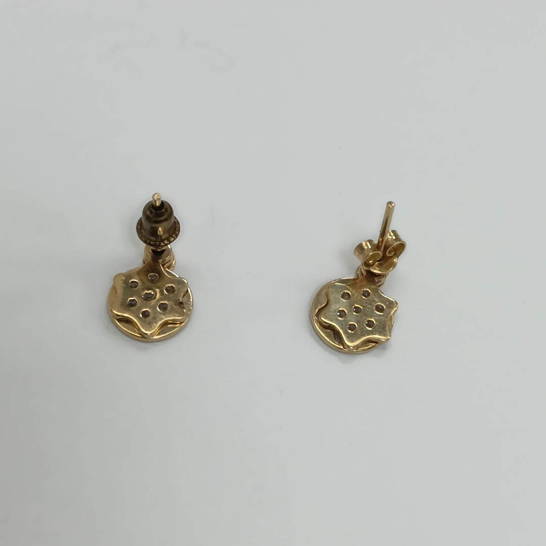 ARETES PAR ORO 14 K 2.7 GRMS (SEMINUEVO)