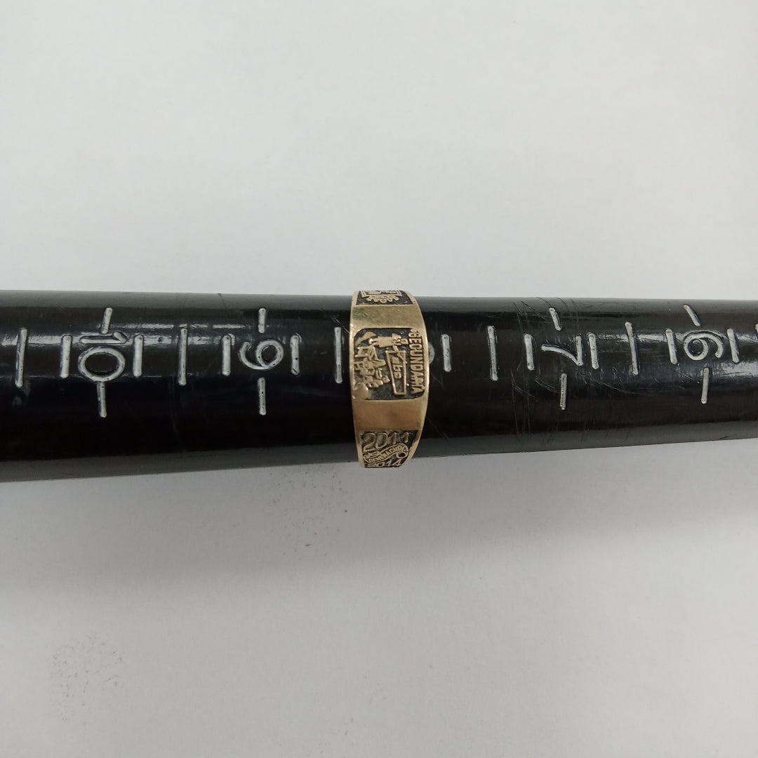 ANILLO DE GRADUACIÓN ORO 8 K 1,40 GRMS (SEMINUEVO)