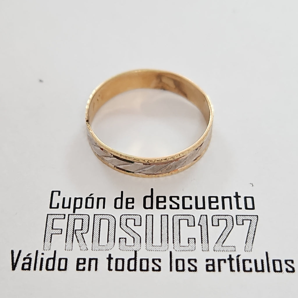 ARGOLLA ORO 10 K 1,20 GRMS (SEMINUEVO)