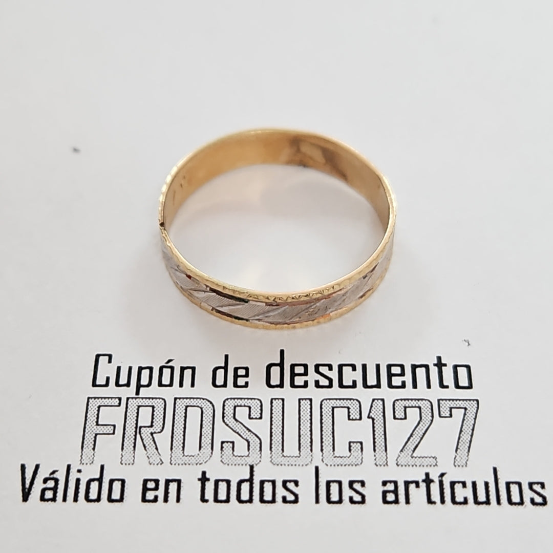 ARGOLLA ORO 10 K 1,20 GRMS (SEMINUEVO)
