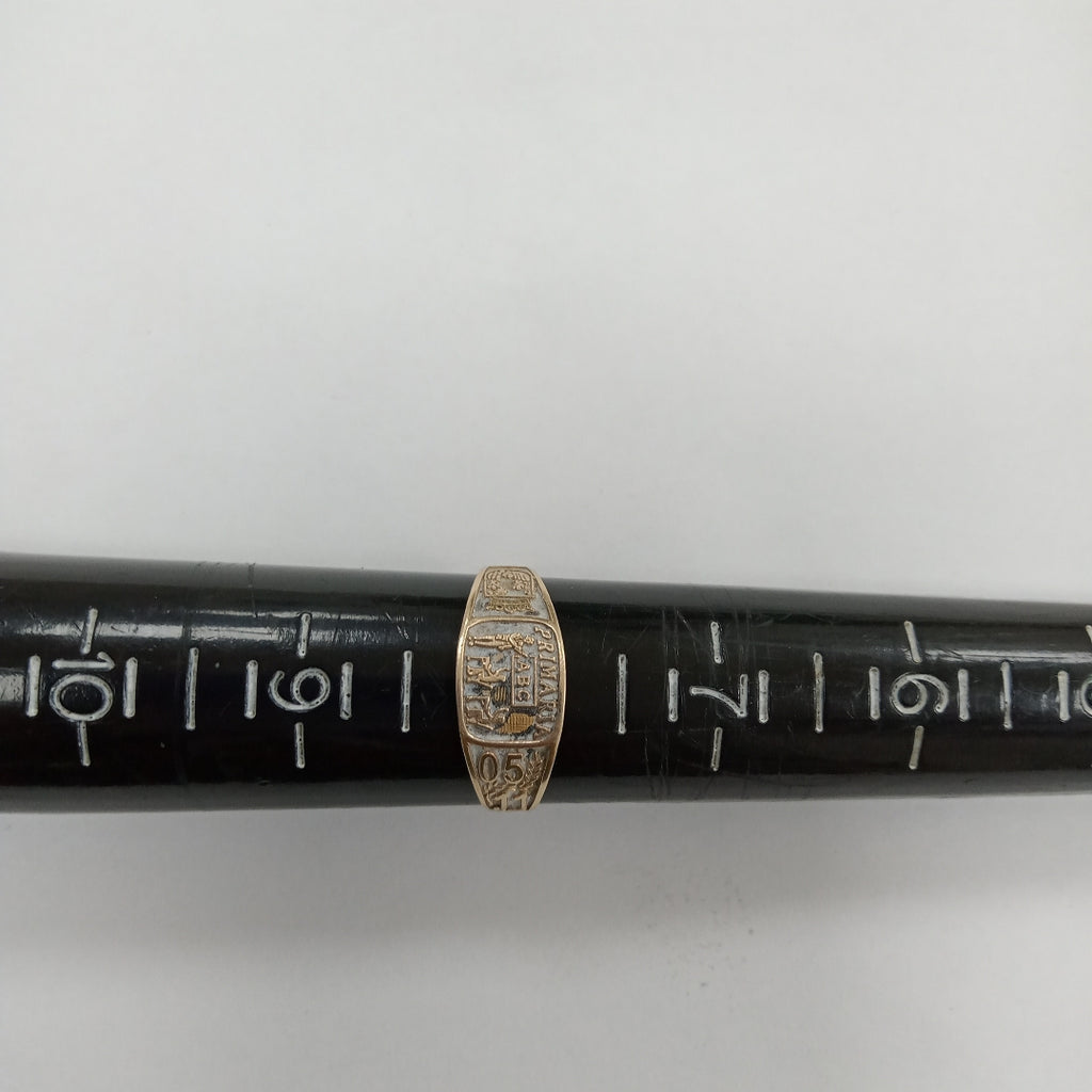 ANILLO DE GRADUACIÓN ORO 8 K 1,20 GRMS (SEMINUEVO)