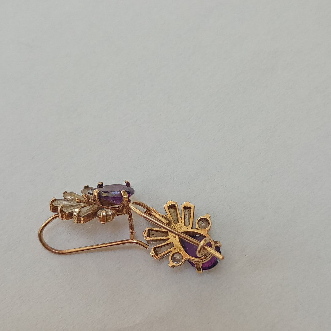 ARETES PAR ORO 10 K 2.3 GRMS (SEMINUEVO)
