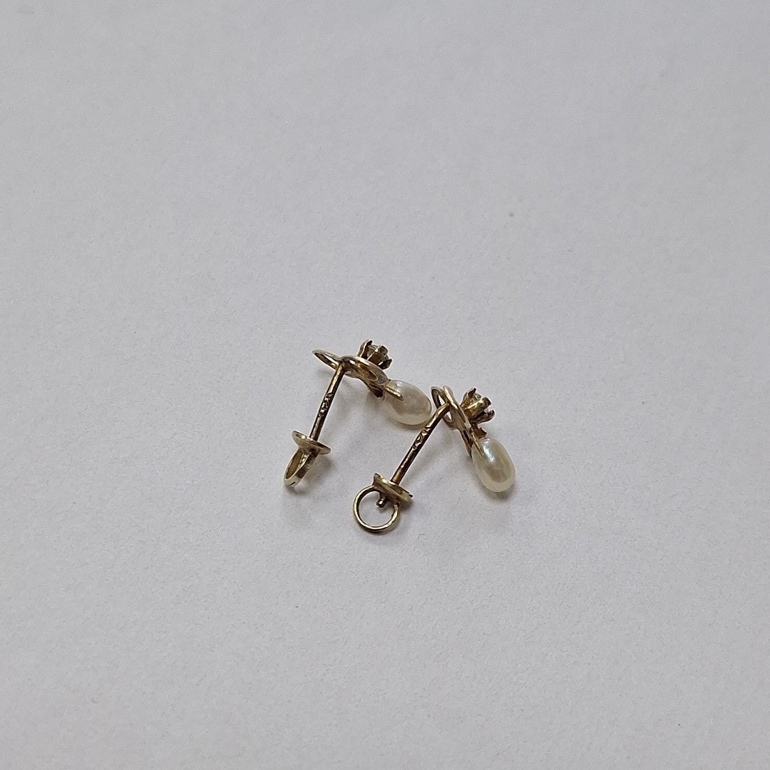 BROQUELES PAR ORO 8 K 0.6 GRMS (SEMINUEVO)