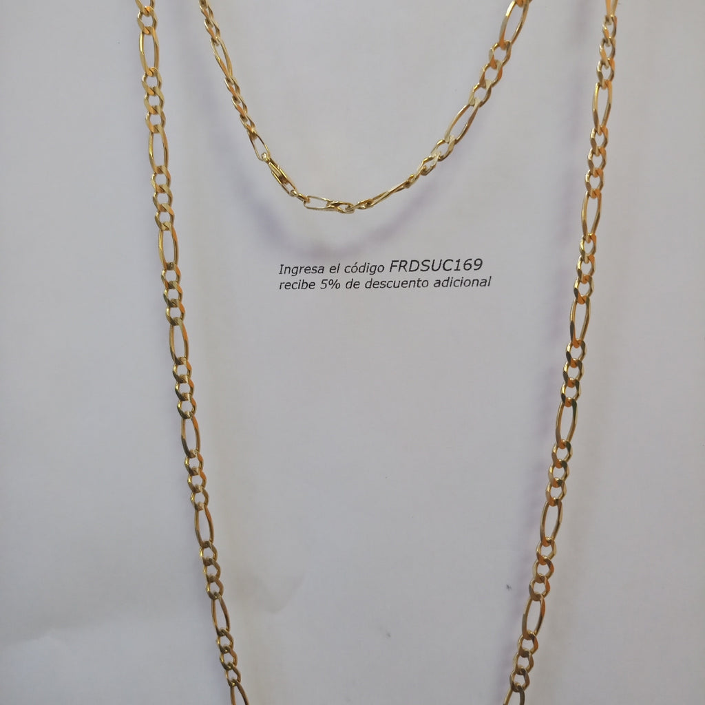 CADENA ORO 14 K 12.3 GRMS (SEMINUEVO)