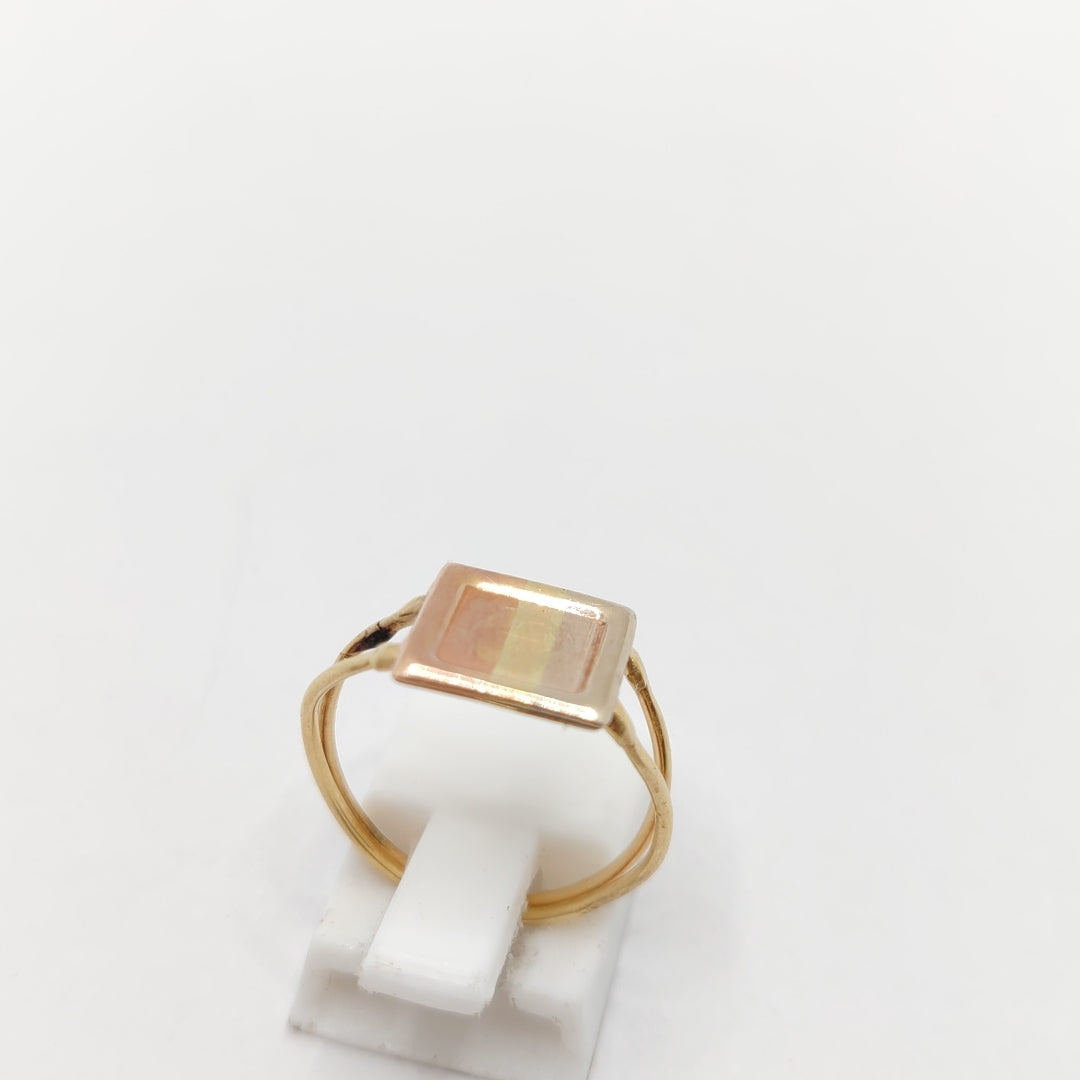 ANILLITO ORO, RODIADO 14 K 1.6 GRMS (SEMINUEVO)