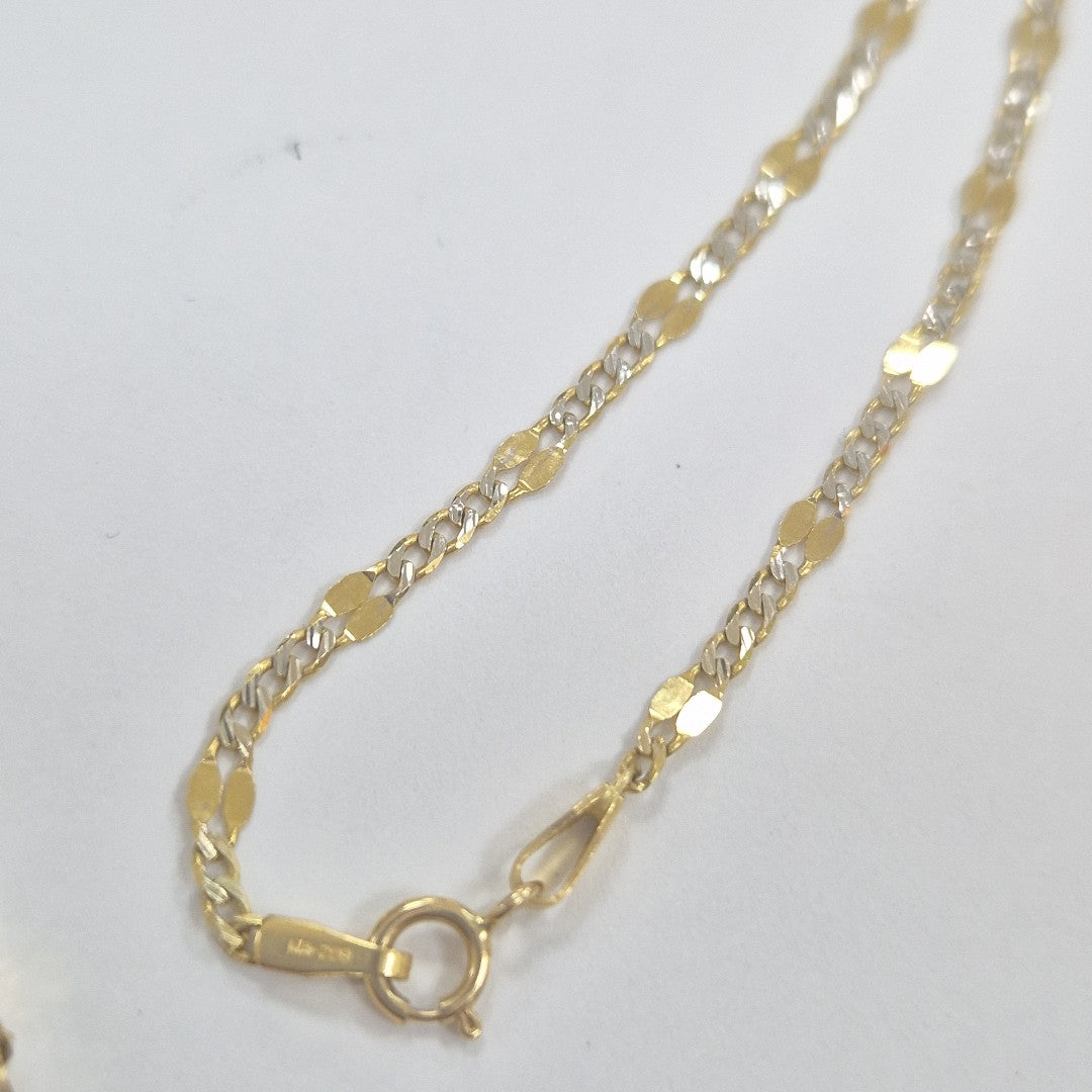 CADENA,MEDALLA RELIGIOSA ORO 14 K 4,00 GRMS (SEMINUEVO)