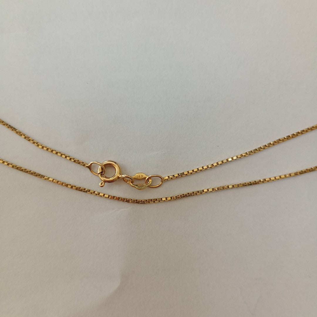 CADENA ORO 14 K 1,90 GRMS (SEMINUEVO)