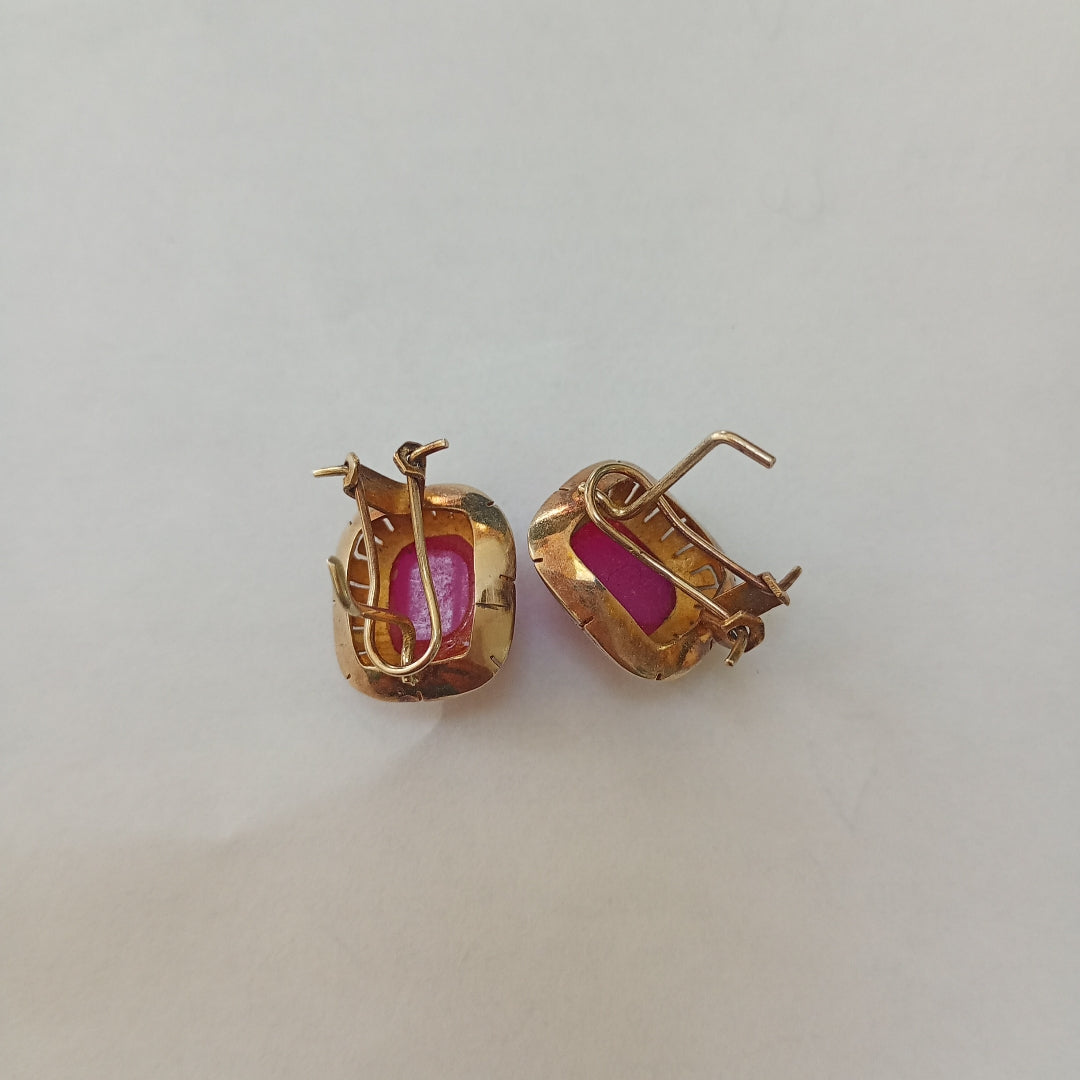 ARETES PAR ORO 8 K 4,80 GRMS (SEMINUEVO)