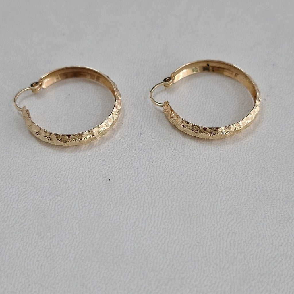 ARRACADAS PAR ORO 10 K 3,00 GRMS (SEMINUEVO)