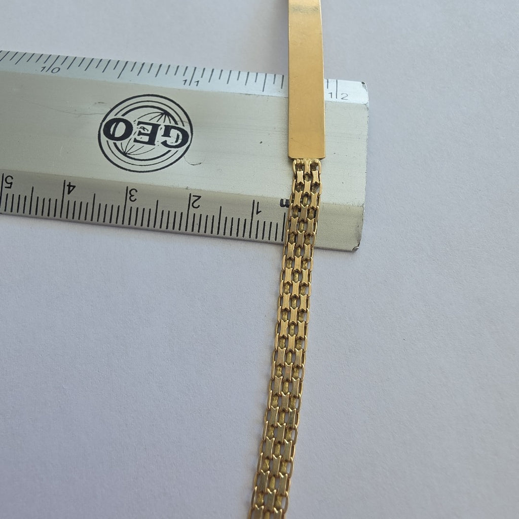 ESCLAVA ORO 10 K 5.5 GRMS (SEMINUEVO)