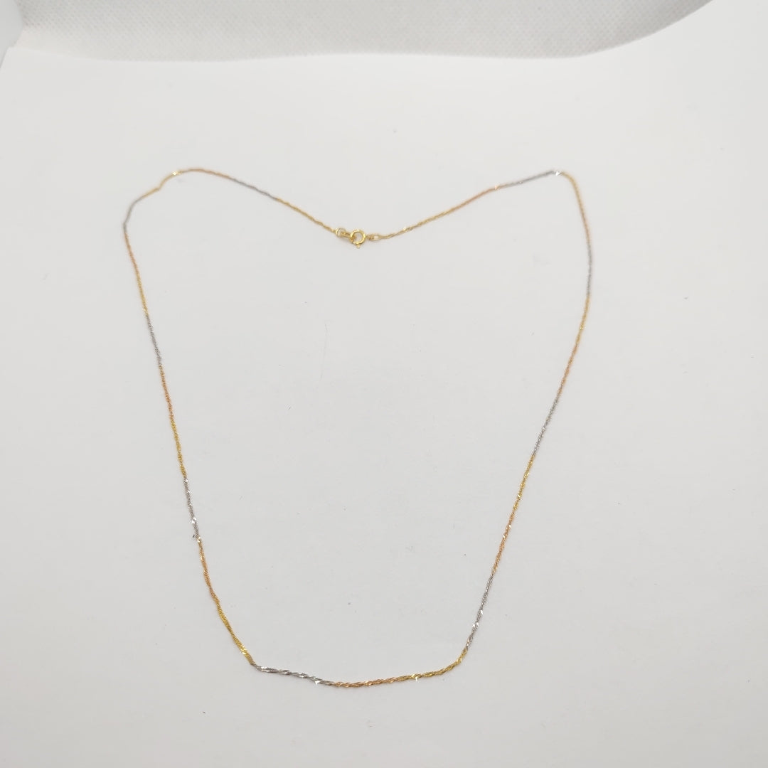 CADENA ORO 14 K 0.7 GRMS (SEMINUEVO)
