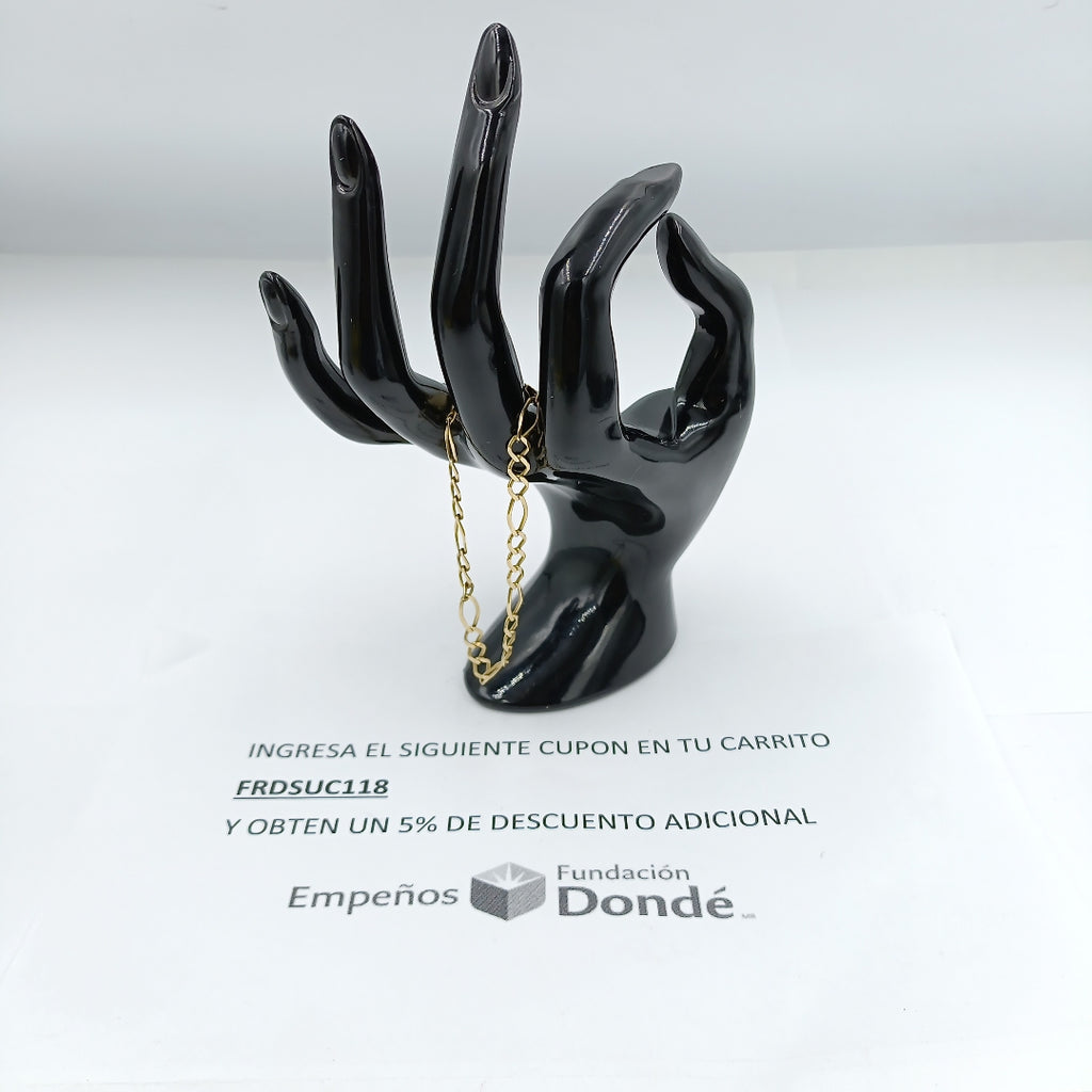 PULSERA ORO 10 K 3.7 GRMS (SEMINUEVO)