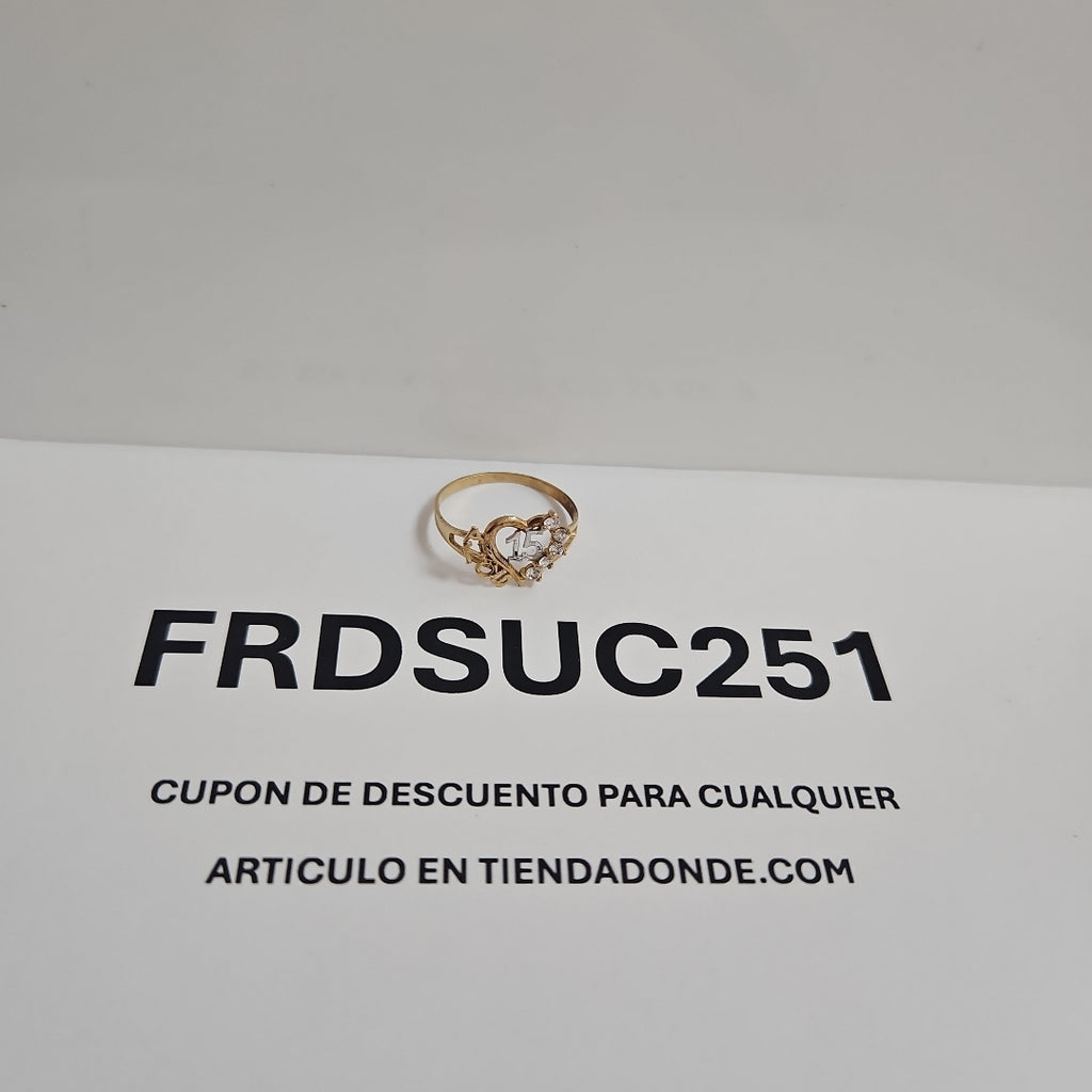 ANILLITO ORO 10 K 1.2 GRMS (SEMINUEVO)