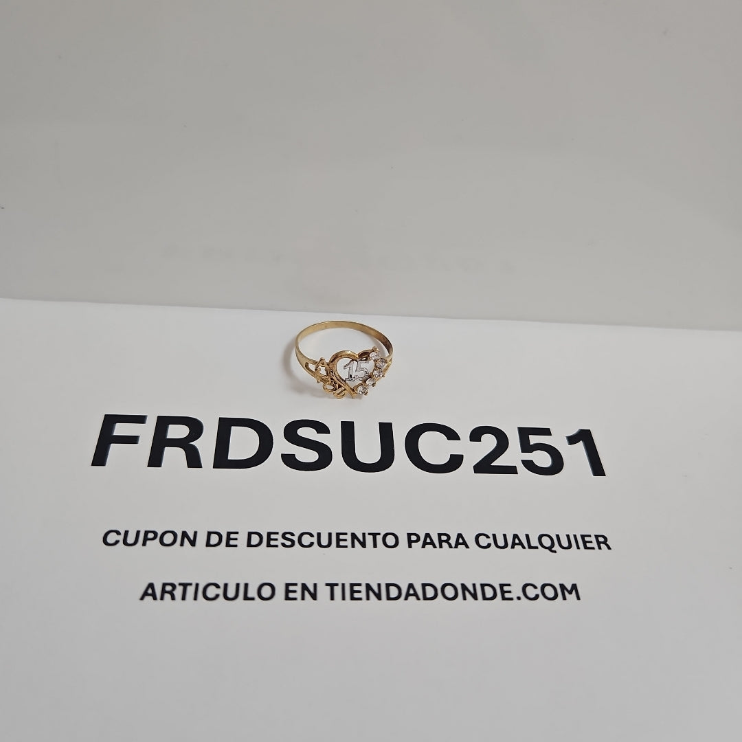ANILLITO ORO 10 K 1.2 GRMS (SEMINUEVO)