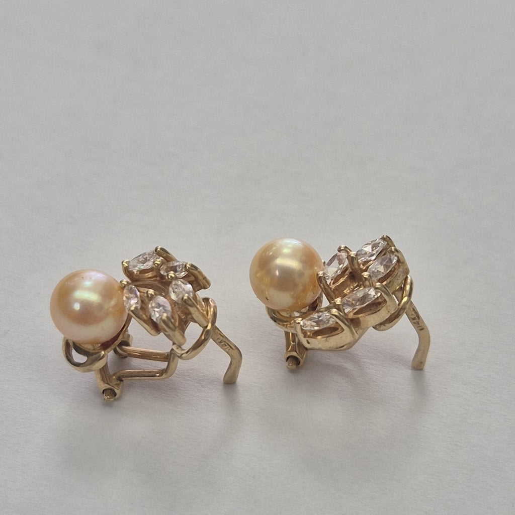 ARETES PAR ORO 14 K 5 GRMS (SEMINUEVO)