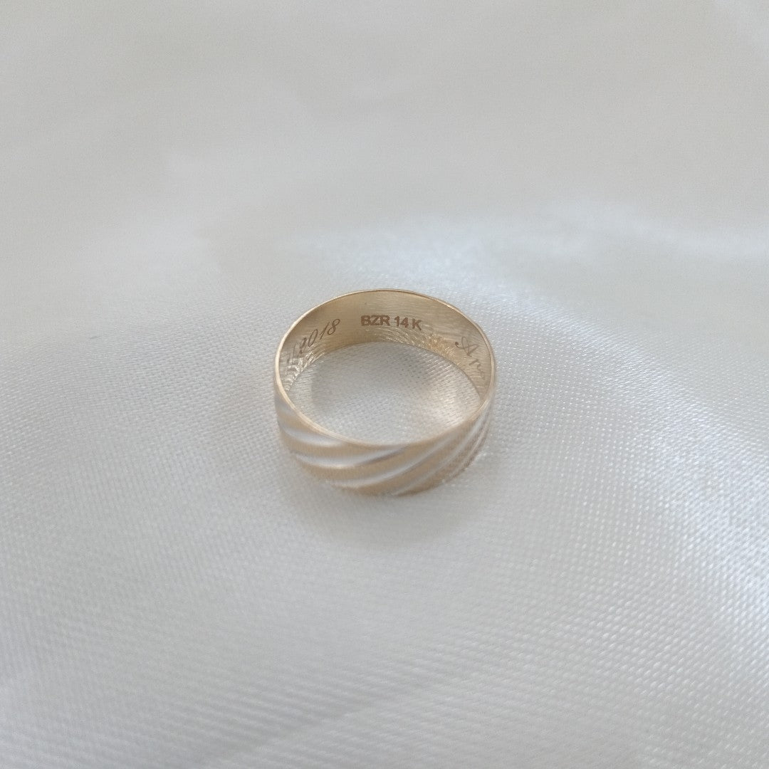 ARGOLLA ORO 14 K 2 GRMS (SEMINUEVO)
