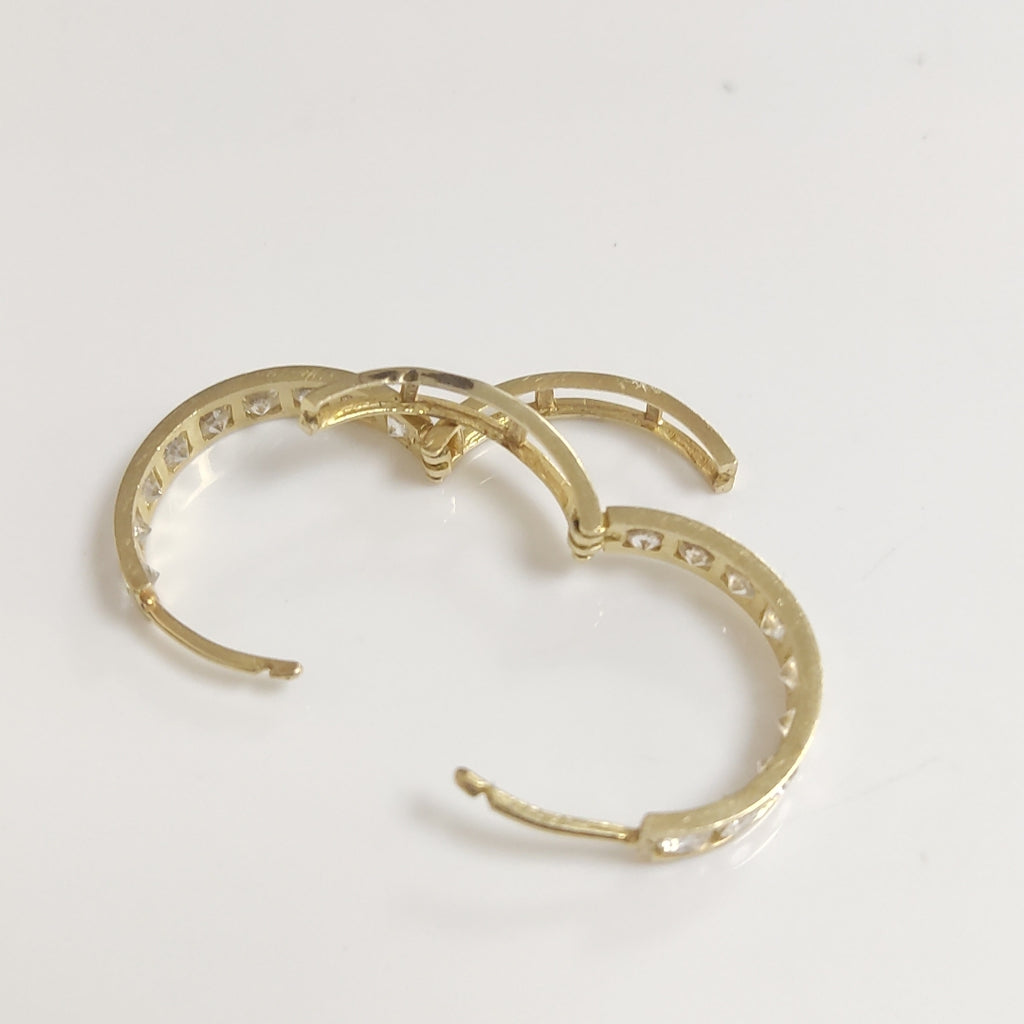 ARRACADAS PAR ORO 10 K 2,50 GRMS (SEMINUEVO)