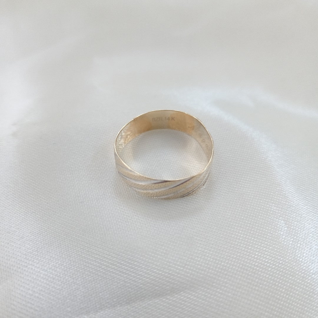 ARGOLLA ORO 14 K 2.4 GRMS (SEMINUEVO)