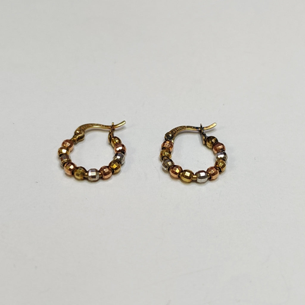 ARRACADAS PAR ORO 10 K 1.4 GRMS (SEMINUEVO)