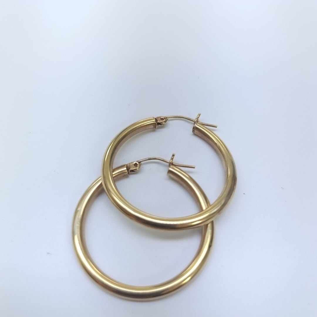 ARRACADAS PAR ORO 14 K 3,40 GRMS (SEMINUEVO)