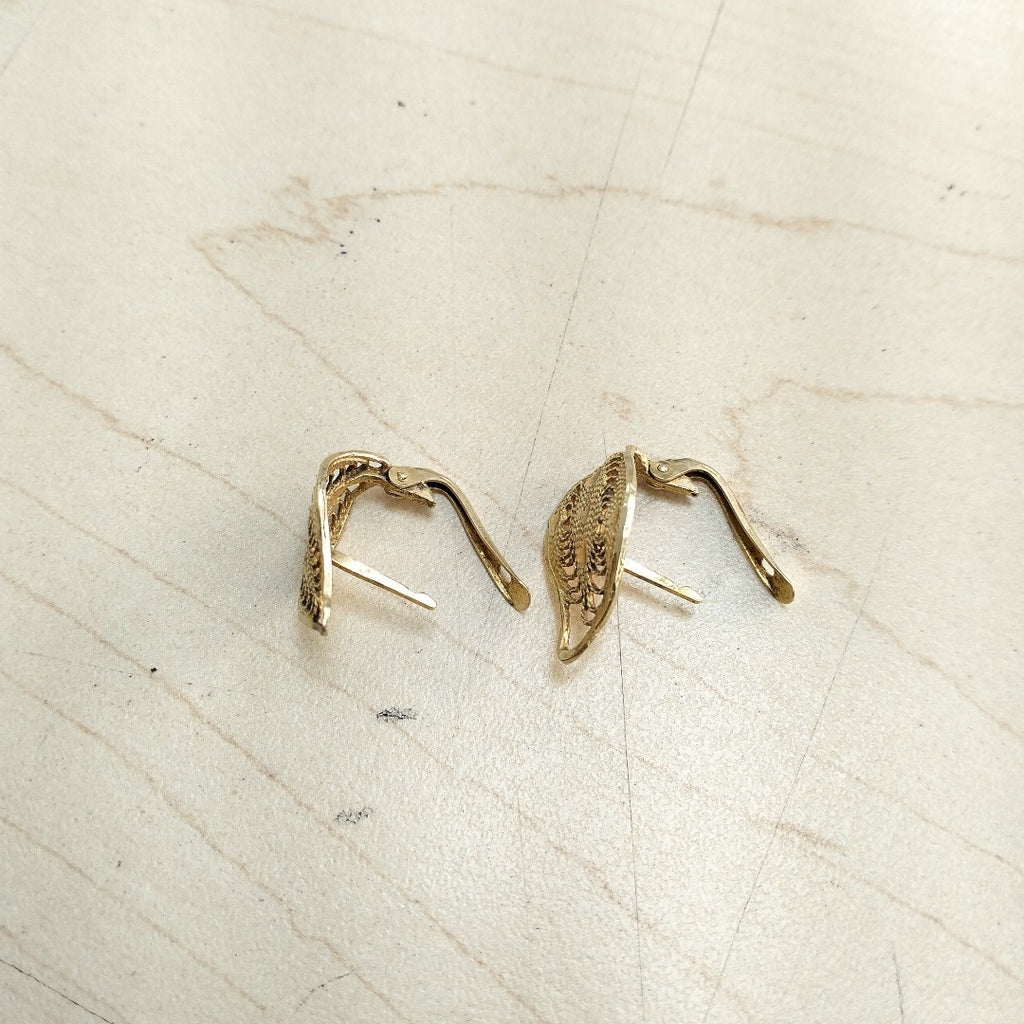 ARETES PAR ORO 14 K 3.7 GRMS (SEMINUEVO)
