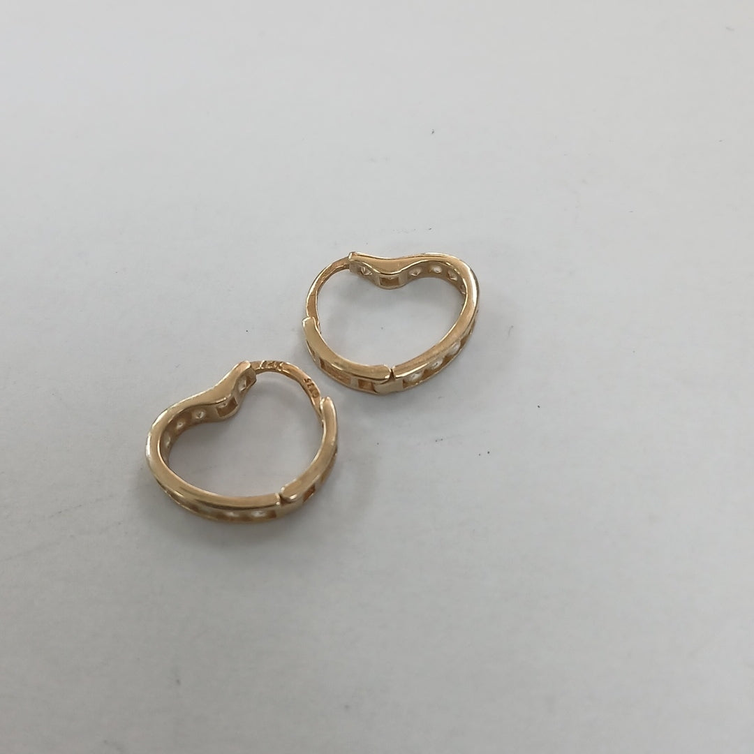 ARRACADAS PAR ORO 14 K 1,40 GRMS (SEMINUEVO)