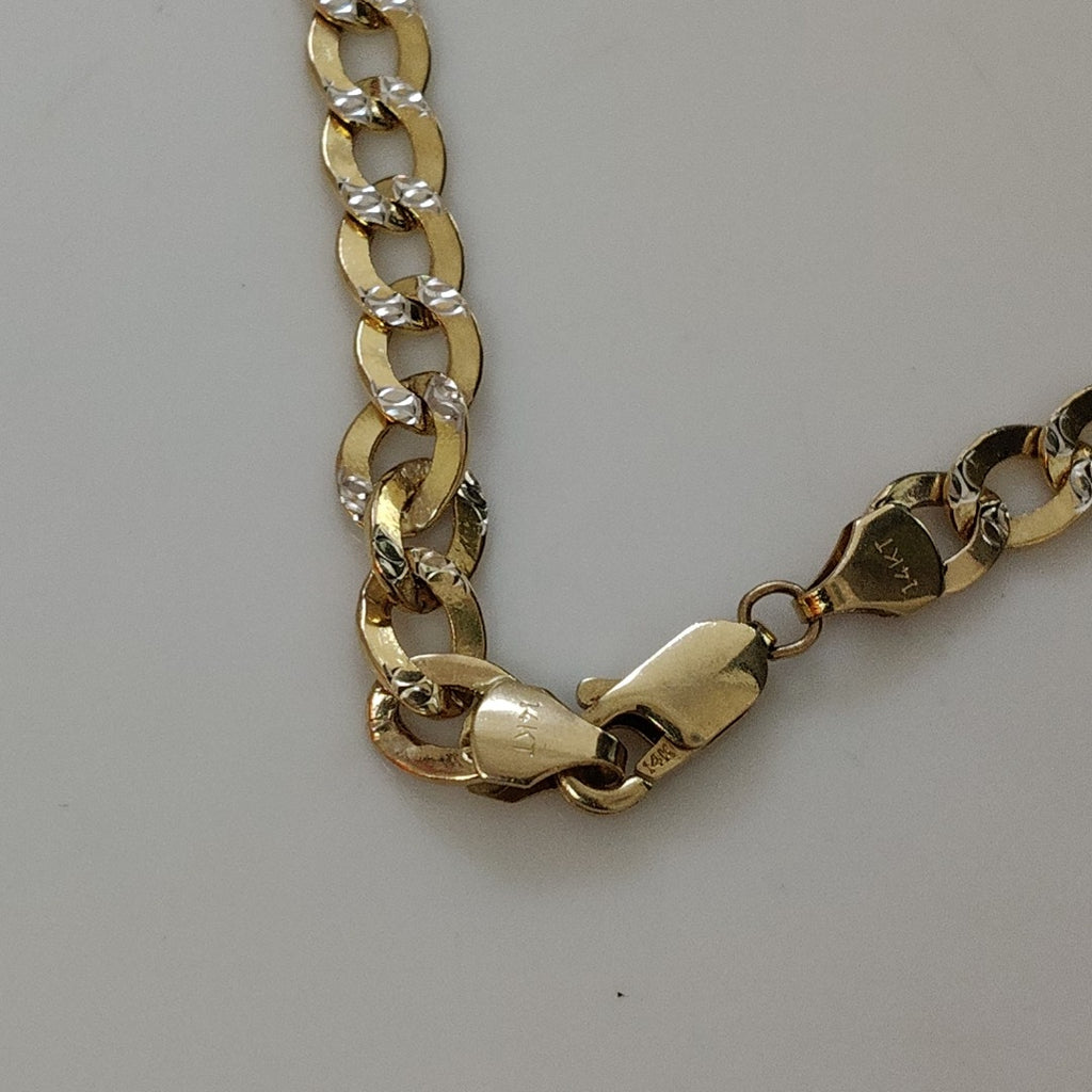 CADENA ORO,RODIADO 14 K 14,80 GRMS (SEMINUEVO)