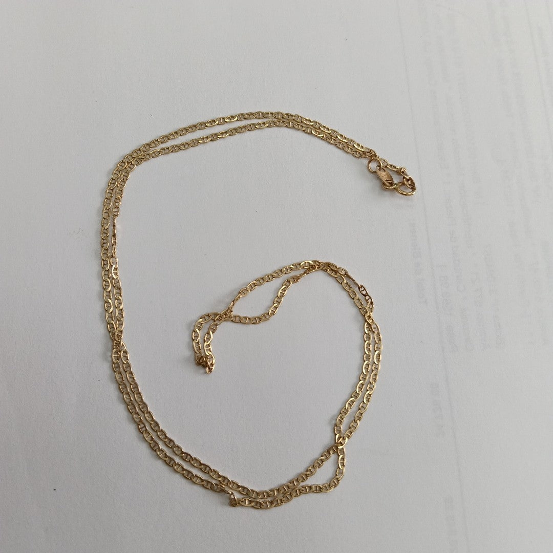 CADENA ORO 14 K 2.2 GRMS (SEMINUEVO)