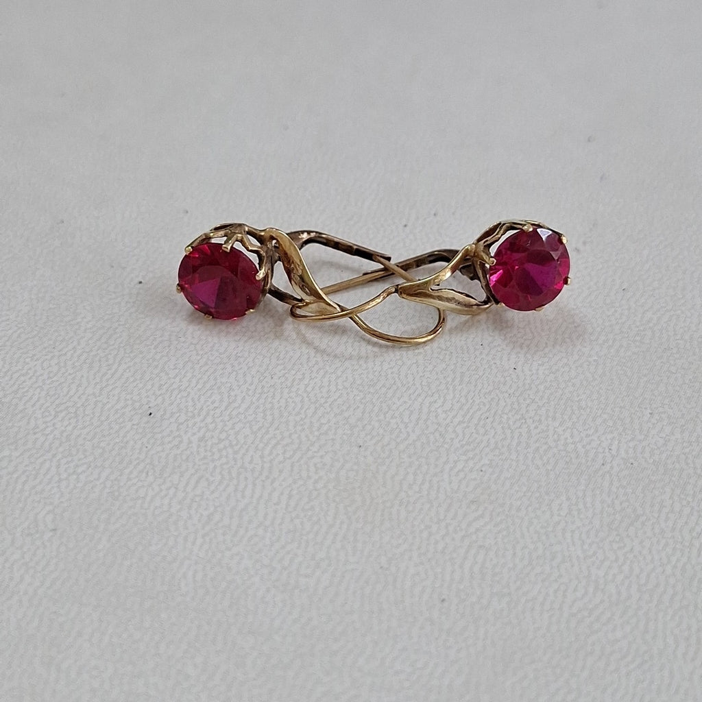 ARETES PAR ORO 8 K 3 GRMS (SEMINUEVO)