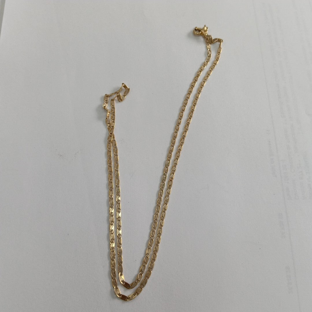 CADENA ORO 14 K 4.3 GRMS (SEMINUEVO)