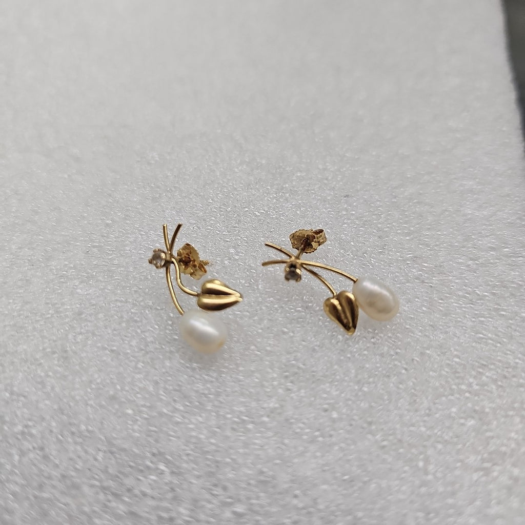 ARETES PAR ORO 10 K 1.4 GRMS (SEMINUEVO)